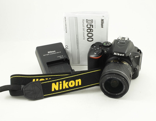 Nikon Kit D5600 18-55mm Vr Dslr Wifi Negro