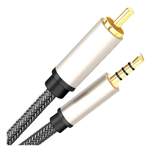 2 Y Video Rca A Adaptador De Entrada De 3,5 Coaxial