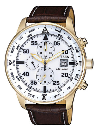 Reloj Citizen Hombre Ca0693-12a Aviator Eco-drive