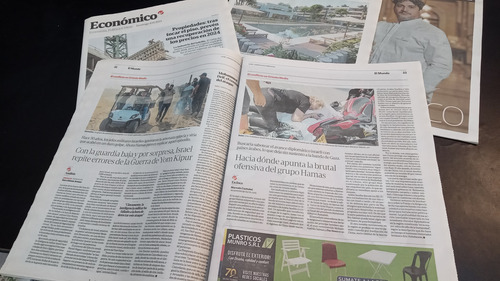 Clarín Ataque Terrorista Hamas Israel Completo Año 2023 8/10 (Usado)
