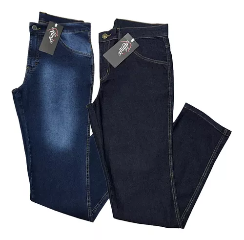 Kit Atacado 2 Calça Jeans Masculina Tradicional (sortidas) - Corre Que Ta  Baratinho