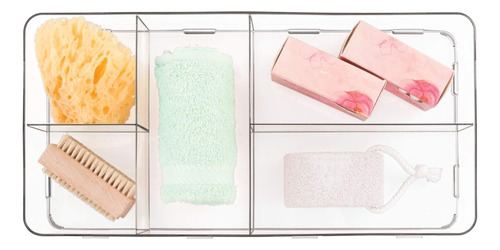 Interdeseño. Organizador De 5 Compartimientos Para Cosmética
