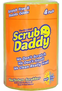 Scrub Daddy - Esponja De Cara Sonriente Que No Deja Arañazo