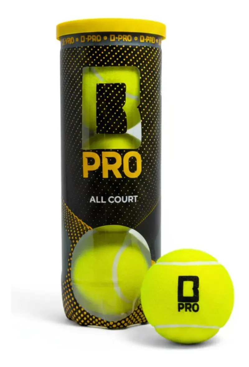 Bola De Tênis All Court Tubo 3 Bolinhas Premium