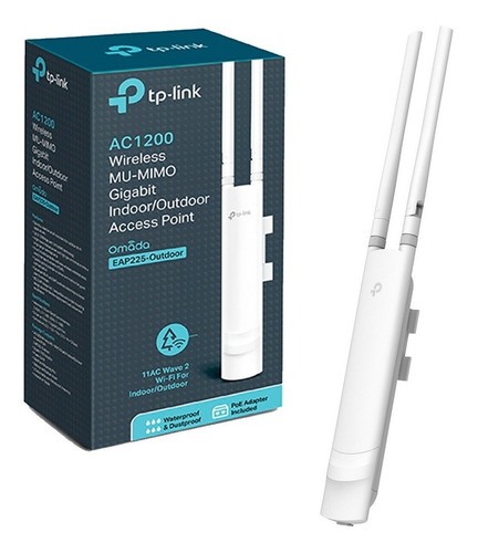 Access point exterior TP-Link Omada EAP225-Outdoor V1 blanco 110V/220V