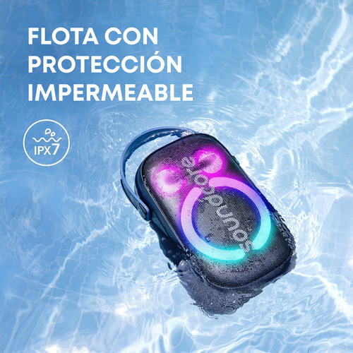 Parlante Bluetooth Soundcore Rave Neo 2 80w Inalámbrico 18h