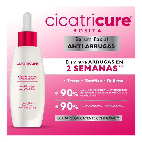 Cuidado Facial Cicatricure Serum Anti-arrugas De 30 Ml Todo Tipo De Piel Día/noche