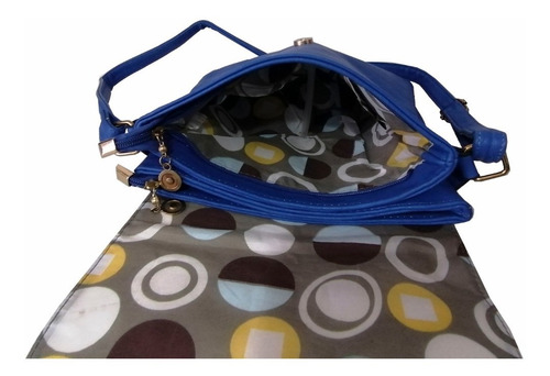 Imagen 7 de 7 de Bolsa De Dama Estilo Flap Bandolera Elpis