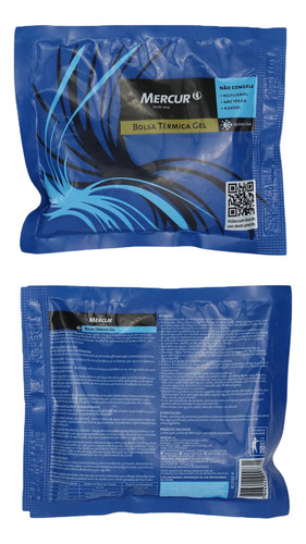 Bolsa Térmica Gel Mercur 200g Pequena Quente Fria Compressa