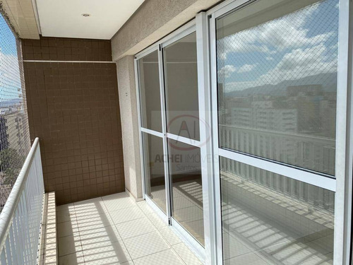 Imagem 3 de 11 de Apartamento Com 2 Dormitórios, Sala Com Sacada, Prédio Com Lazer, 1 Vaga À Venda, 69 M² Por R$ 520.000 - Encruzilhada - Santos/sp - Ap10899