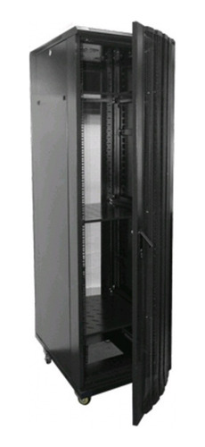 Rack -vf- 42u De Piso 600x1000 Negro Puerta Hiperventilada