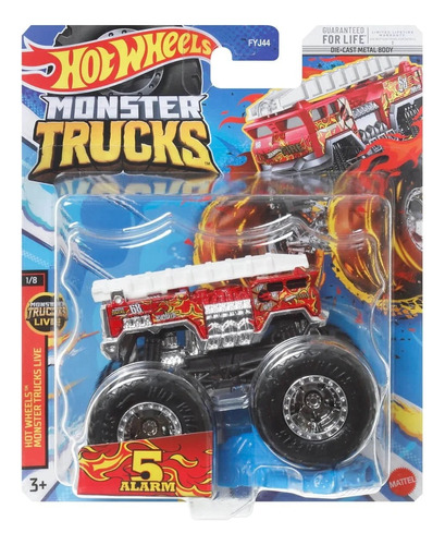 Hot Wheels - Monster Trucks Vehículos 1:64 Fyj44-hhn73