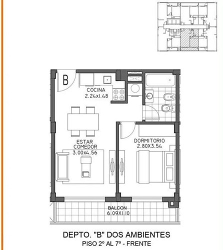 Imagen 15 de 24 de Departamento 2 Ambientes En Moron