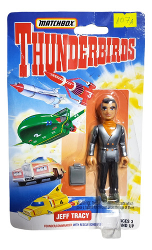 Thunderbirds Rescate Internacional Matchbox Jeff Tracy 1994