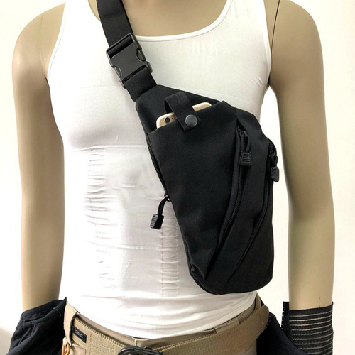 Bolsa Cruzada Impermeable Para Derecha/izquierda Para Hombre