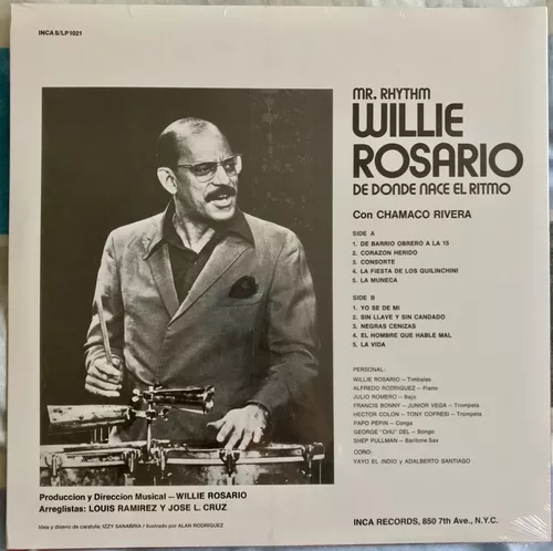 Del barrio obrero a la 15 - Willie Rosario •