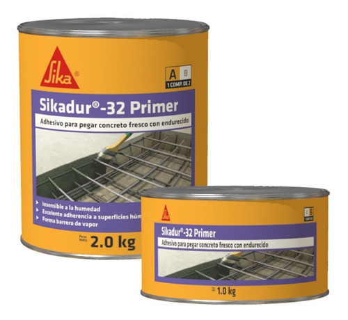 Sikadur 32 Primer Puente Adherencia Epoxi Concreto 3kg