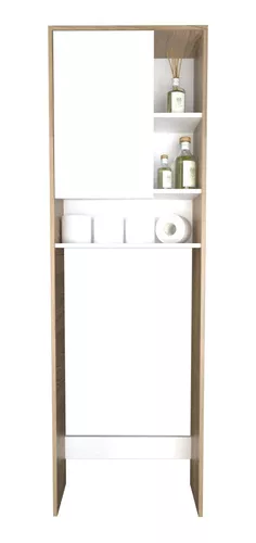 Mueble Sobre Inodoro Moderno Botiquin Organizador De Baño