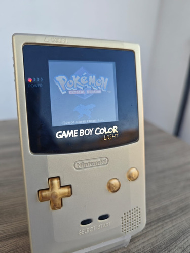 Gameboy Color - Ips Tft2.2 Dourado Amarelo (Usado)