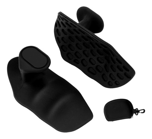 Guantes De Arrendamiento De Levantamiento De Pesas Negro