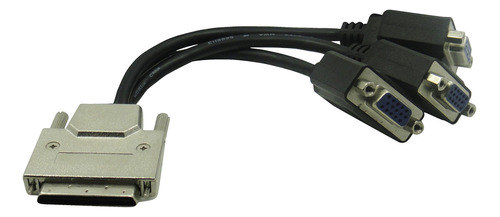 Vhdci Cable Multiconector Adapter-vhdci (scsi 68pin) M 3 Vga