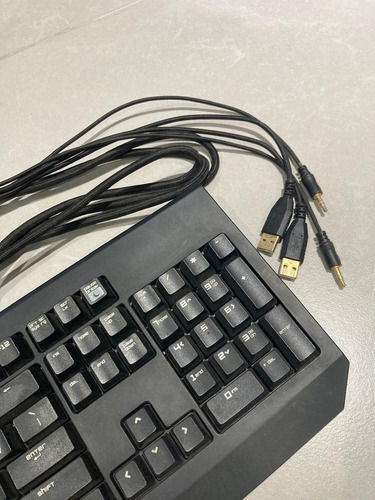 Teclado Gamer Razer Original Negro Español Latinoamérica (Usado)