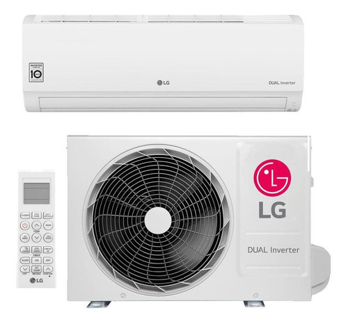 Ar Condicionado Hw LG Dual Inv Voice 12000 Btus Frio 220v