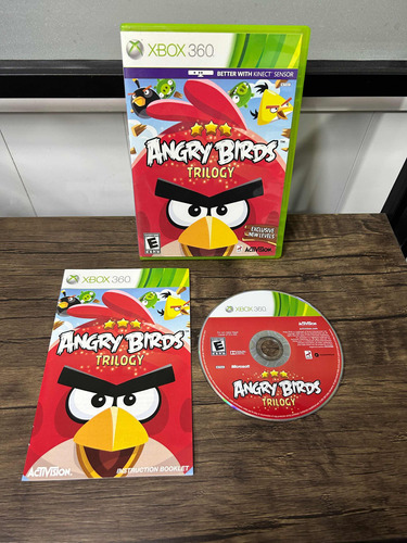 Angry Birds Trilogy De Xbox 360 Original