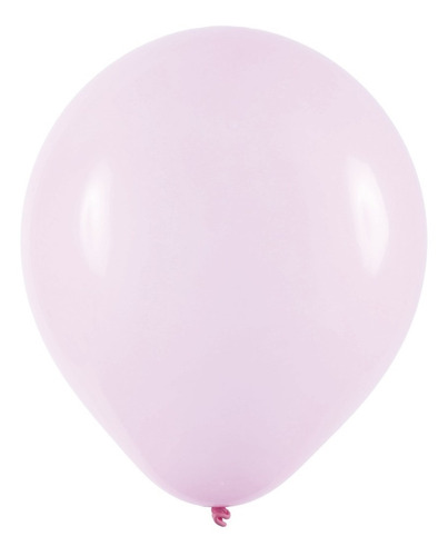 Balão Candy 5 Diversas Cores 25 Unid Art Latex Cor Rosa