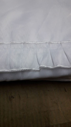 Imagen 3 de 7 de Cortinas Tela Voile Riel Barral Faldon Ancho 3m Yabell