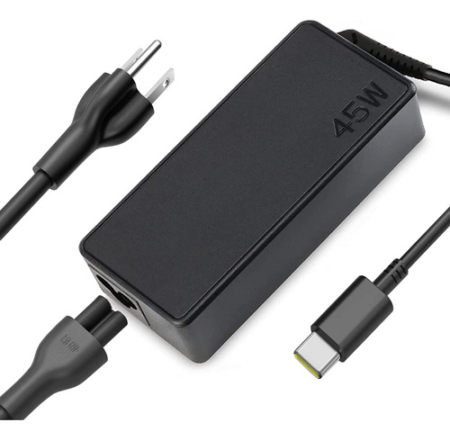 Cargador Usb C De 45 W Compatible Con Hp/dell/lenovo/acer Ch