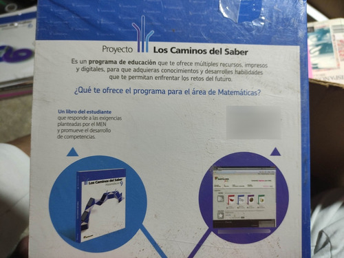 Los Caminos Del Saber Matemáticas 9 - Santillana Original