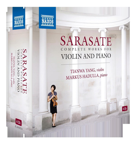 Cd: Sarasate: Obras Completas Para Violín Y Piano