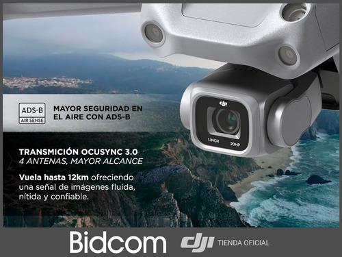 Imagen 7 de 10 de Drone Dji Air 2s C/ Cámara 5.4k Hdr Fly More Combo