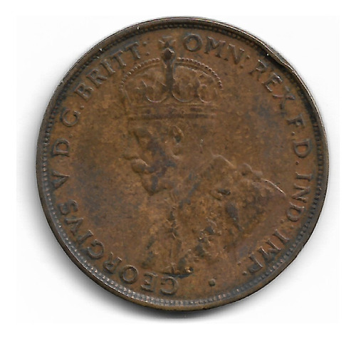 Australia 1 Penny 1932 Cobre  Exc+