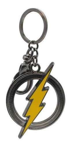 Imagem 1 de 1 de Chaveiro De Metal Logo Flash