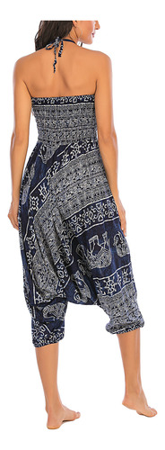 Pantalones Para Mujer, Estilo Hippie, Bohemio, Pijama, Estam