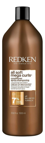 Redken All Soft Mega Curls Condicionador 1l