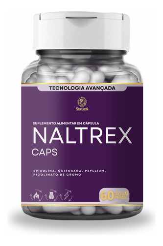 1x Naltrex 60 Caps Multivitamínico Fórmula Avançada Original