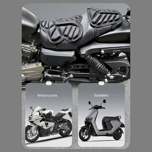 Para Cojines De Asiento De Motocicleta 3d Para