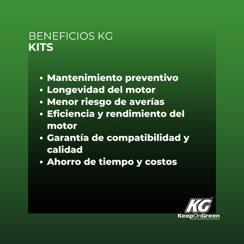 Kit Banda De Distribución Aveo 1.6l 2012 2013 2014 2015 2016
