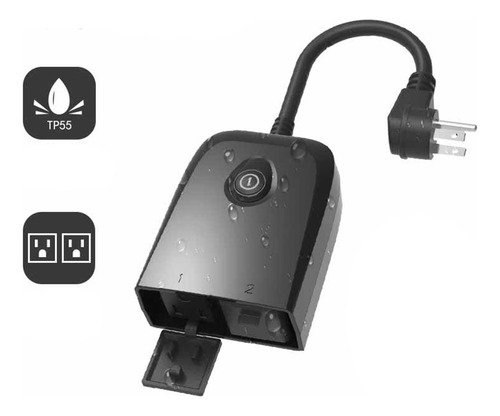 Temporizador De Luz Para Exteriores, Salida Con Temporizador