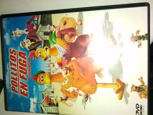 Pelicula Dvd Pollitos En Fuga-chicken Run 