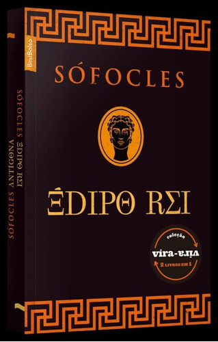 Édipo Rei e Antígona (2 em 1 - edição de bolso), de Sófocles. Editora Best Seller Ltda, capa mole em português, 2016
