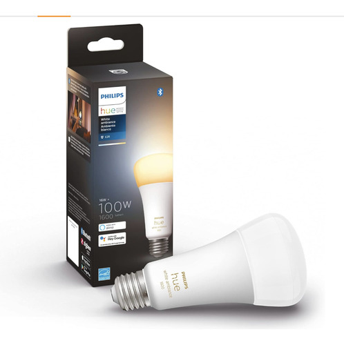 Lâmpada inteligente Philips Hue com maior intensidade de luz