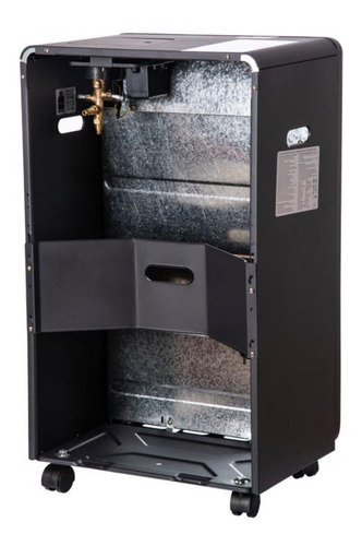 Imagen 4 de 6 de Estufa / Calefactor Hibrida Gas Infrarrojo - 15kg Glück Gris