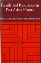 Libro Family And Population In East Asian History - Susan...