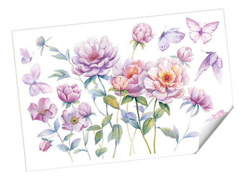 Calcomanías De Pared De Flores Calcomanías De Pared