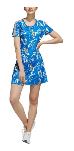 Adidas vestido cheap azul
