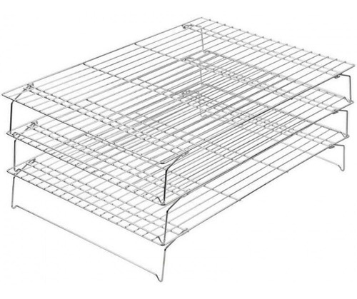 Imagen 4 de 9 de Rejilla Para Enfriar Super Grande 3 Niveles Wilton Titanweb